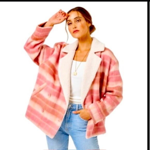 Lspace Plaid About You Jacket NWT in Seashore Oasis Plaid Size Small $264 - Picture 2 of 11